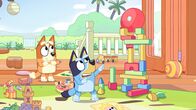 Bluey – L-R: Bingo, Bluey