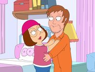 Family Guy – Luke (r.) ist aus dem Gefängnis geflohen und hält sich nun in Megs (l.) Kinderzimmer versteckt ...