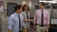 Workaholics – L-R: Adam DeMamp (Adam Devine), Blake Henderson (Blake Anderson), Anders Holmvik (Anders Holm)