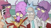 Rick and Morty – Prince Nebulon (2.v.l.), Rick (2.v.r.)