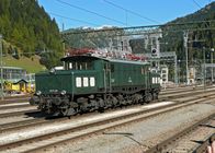 Mit dem Zug ... – Nun zieht das österreichische Krokodil den Zug nach Kufstein, hier wartet 1020.44 darauf, die Pferdchen galoppieren zu lassen.