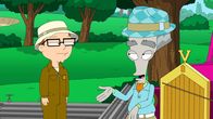 American Dad! – Steve Smith (l.); Roger (r.)