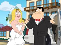 American Dad! – L-R: Francine, Stan