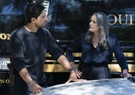 Criminal Minds – Luke Alvez (Adam Rodriguez, l.); Emily Prentiss (Paget Brewster, r.)