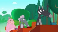 Wolf – Wolf will ein eifriger Schüler sein.