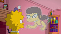 Die Simpsons – Als die imaginäre beste Freundin (r.) von Lisa (l.) eifersüchtig auf ihre echte beste Freundin wird, gerät die Situation außer Kontrolle und sie versucht die reale Freundin zu töten ...