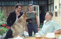 Kommissar Rex – (v.li.) Alexander Pschill (Marc Hoffmann), Elke Winkens (Niki Herzog), Georg Friedrich (Felber).