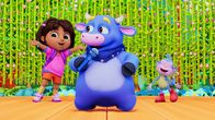 Dora – v.li.: Dora, Benny, Boots