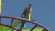 Pratergeschichten – Aufbau Achterbahn "Euro Coaster"