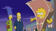 Die Simpsons – (v.l.n.r.) Marge; Homer; Lisa