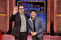 Wer weiß denn sowas? – Als Kandidaten zu Gast bei "Wer weiß denn sowas?": Der Comedian Paul Panzer (l.) und der Comedian Kaya Yanar (l.).