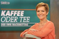 Kaffee oder Tee – Moderatorin Evelin König.