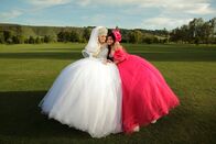 My Big Fat Gypsy Wedding – Bridget's wedding in Trowbridge, Wiltshire, filmed for Channel Four's "My Big Fat Gypsy Wedding" 09/09/2010...photo by Sam Frost...