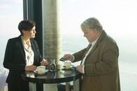 A Most Wanted Man – Auf derselben Seite?: Martha Sullivan (Robin Wright) und Günther Bachmann (Philip Seymour Hoffman).