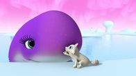 Wissper – Wissper - Ein Spiel für alle - Der Polarfuchs Phöbe würde sehr gerne mit dem Wal-Mädchen Walli spielen. Aber ein Spiel zu finden für zwei so unterschiedliche Tiere ist gar nicht so einfach. Die beiden fragen Wissper um Rat und sie hat gleich eine ausgezeichnete Idee: sie ruft den Pinguin Pablo, denn der hat sicher einen Vorschlag, weil er ja Erfahrung beim Spielen im Wasser und zu Land hat. Foto: ORF/STUDIO 100 MEDIA. Veröffentlichung honorarfrei nur für redaktionelle Berichterstattung in Sendungszusammenhang und mit Copyrightangabe. Kontakt: foto@orf.at