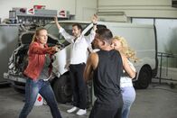 SOKO Donau – Penny Lanz (Lilian Klebow), Radko Radencic (Eugen Knecht), Roman (Manuel Celeda), Babette (Lili Epply).
