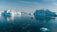 Checker Tobi und das Geheimnis unseres Planeten – Tobi zwischen den Eisbergen.