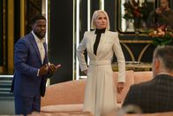The Man from Toronto – Teddy (Kevin Hart, l.); Die Vermittlerin (Ellen Barkin, r.)