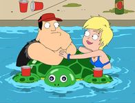 American Dad! – Stan Smith (l.); Jessica Raplansky (r.)