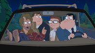 American Dad! – Al Tuttle (2.v.l.), Steve Smith (2.v.r.) und Stan Smith (r.)