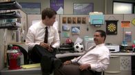 Workaholics – l-r: Adam DeMamp (Adam DeVine), Montez Walker (Erik Griffin)