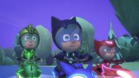 PJ Masks - Pyjamahelden – L-R: Greg/Gekko, Connor/Catboy, Amaya/Owlette
