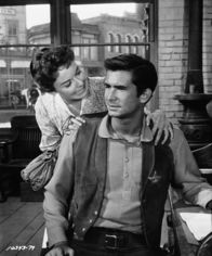 Der Stern des Gesetzes – Der junge Sheriff Ben Owens (Anthony Perkins) will sich im Amt beweisen, obwohl seine Freundin Millie Parker (Mary Webster) dagegen ist.?