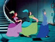 Cinderella – L-R: Anastasia, Drizella, Lady Tremaine