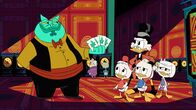 DuckTales – "Disneys DuckTales", "Das Haus der Glücklichen Fügung." Die Ducks erhalten einen Hilferuf von Gustav Gans, der in einem Casino in Asien residiert. Dort angekommen scheint er aber kein Problem zu haben, im Gegenteil: sein unverschämtes Glück lässt ihn haufenweise Gewinne einfahren. So vertreiben sich Tick, Trick, Track und Nicky die Zeit, während Donald und Dagobert eigentlich nur wieder nach Hause wollen. Leichter gesagt als getan, denn etwas stimmt in der noblen Spielhölle ganz und gar nicht.