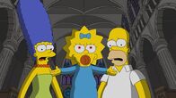 Die Simpsons – THE SIMPSONS: The 30th Treehouse of Horror features a demon Maggie, a mission to rescue Milhouse from another dimension, dead-HomerÕs spirit trying on some new bodies for size and Selma finally finding love in an unlikely place Ð the alien in the basement. DonÕt miss the ÒTreehouse of Horror XXXÓ episode of THE SIMPSONS airing Sunday, Oct. 20 (8:00-8:30 PM ET/PT) on FOX. THE SIMPSONS ª and