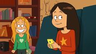 Power Sisters – Marine und Wendy freuen sich über die Nachricht, dass ihre Tante kommen wird.
