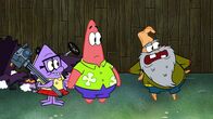 Die Patrick Star Show – v.li.: Squidina, Patrick, GrandPat
