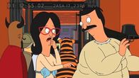 Bob's Burgers – Sind gezwungen, zu Teddys Kostümparty zu gehen: Bob (r.) und Linda (l.) ...