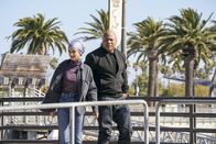 Navy CIS: L.A. – “Live Free or Die Standing” – The NCIS team works with DEA Agent Talia Del Campo (Mercedes Mason) to find a missing whistleblower set to testify against gun manufacturers marketing to drug cartels, on the second of back-to-back episodes of the CBS Original series NCIS: LOS ANGELES, Sunday, May 1 (9:00-10:00 PM, ET/PT) on the CBS Television Network, and available to stream live and on demand on Paramount+*. The episode was directed by series star Daniela Ruah and written by series star Eric Christian Olsen. Pictured (L-R): Medalion Rahimi (Special Agent Fatima Namazi) and LL COOL J (Special Agent Sam Hanna). Photo: Ron P. Jaffe/CBS