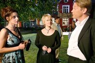 SOKO Kitzbühel – (v.li.) Sabrina White (Isabella Kaufmann/Athena Andreadaki), Floriane Daniel (Sonja Grabenhofer), Peter Benedict (Julius Posch), Peter Wolf (Erich Grabenhofer).