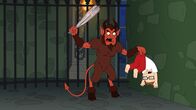 American Dad! – L-R: Minstrel Krampus, Steve