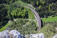 DokFilm: Mit dem Zug ... – Historische Semmering-Bergbahn-Vaiduktbrücke in Österreich