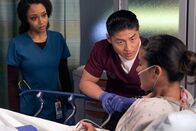 Chicago Med – -- "Prisoner's Dilemma" Episode 215 -- Pictured: (l-r) Yaya DaCosta as April Sexton, Brian Tee as Dr