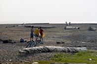 Kanadas Nationalparks – Die Kleinstadt Tuktoyaktuk droht unterzugehen. Das Meer und die Erosion verschlingen das Land.