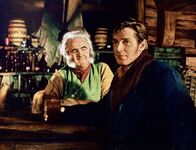 Moby Dick – L-R: Peter Coffin (Joseph Tomelty) und Ishmael (Richard Basehart)