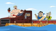 Fugget About It – L-R: Special Agent Strait McCool, Jimmy Falcone, Uncle Cheech