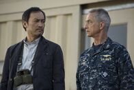 Godzilla – Admiral Stenz (David Strathairn), Ichiro Serizawa (Ken Watanabe).