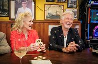 Inas Nacht – Gastgeberin Ina Müller und Frank Schätzing.