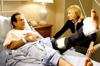 Monk – Tony Shalhoub (Adrian Monk), Traylor Howard (Natalie Teeger).
