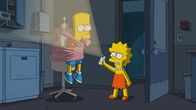 Die Simpsons – Bart (l.); Lisa (r.)