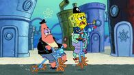 SpongeBob Schwammkopf – L-R: Patrick, SpongeBob