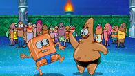 SpongeBob Schwammkopf – L-R: SpongeBob, Patrick