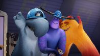 Monster bei der Arbeit – MONSTERS AT WORK - "Meet Mift" - When Tylor is initiated into MIFT during a bizarre ritual, he wants nothing more than to get away from his odd coworkers. But when an emergency strikes Monsters, Inc., MIFT kicks into action and Tylor develops a hint of respect for the misfit team. (Disney) FRITZ, TYLOR, VAL