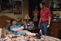 Two and a Half Men – Alan Harper (Jon Cryer), Jake Harper (Angus T. Jones)