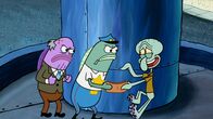 SpongeBob Schwammkopf – What Zit Tooya (l.), Squidward (r.)